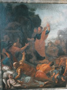 Kloostergang in het klooster Ottobeuren door Elias Zobel